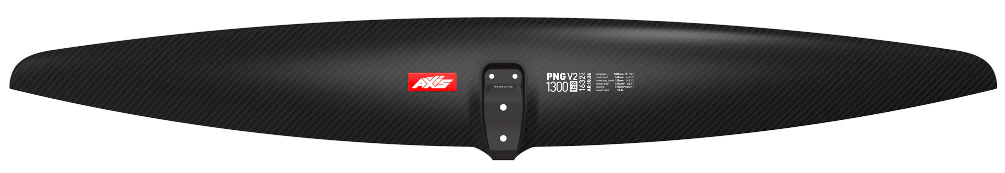 AXIS PNG V2 Ultra High Mod Reinforced Carbon Hydrofoil Wing - Image 3